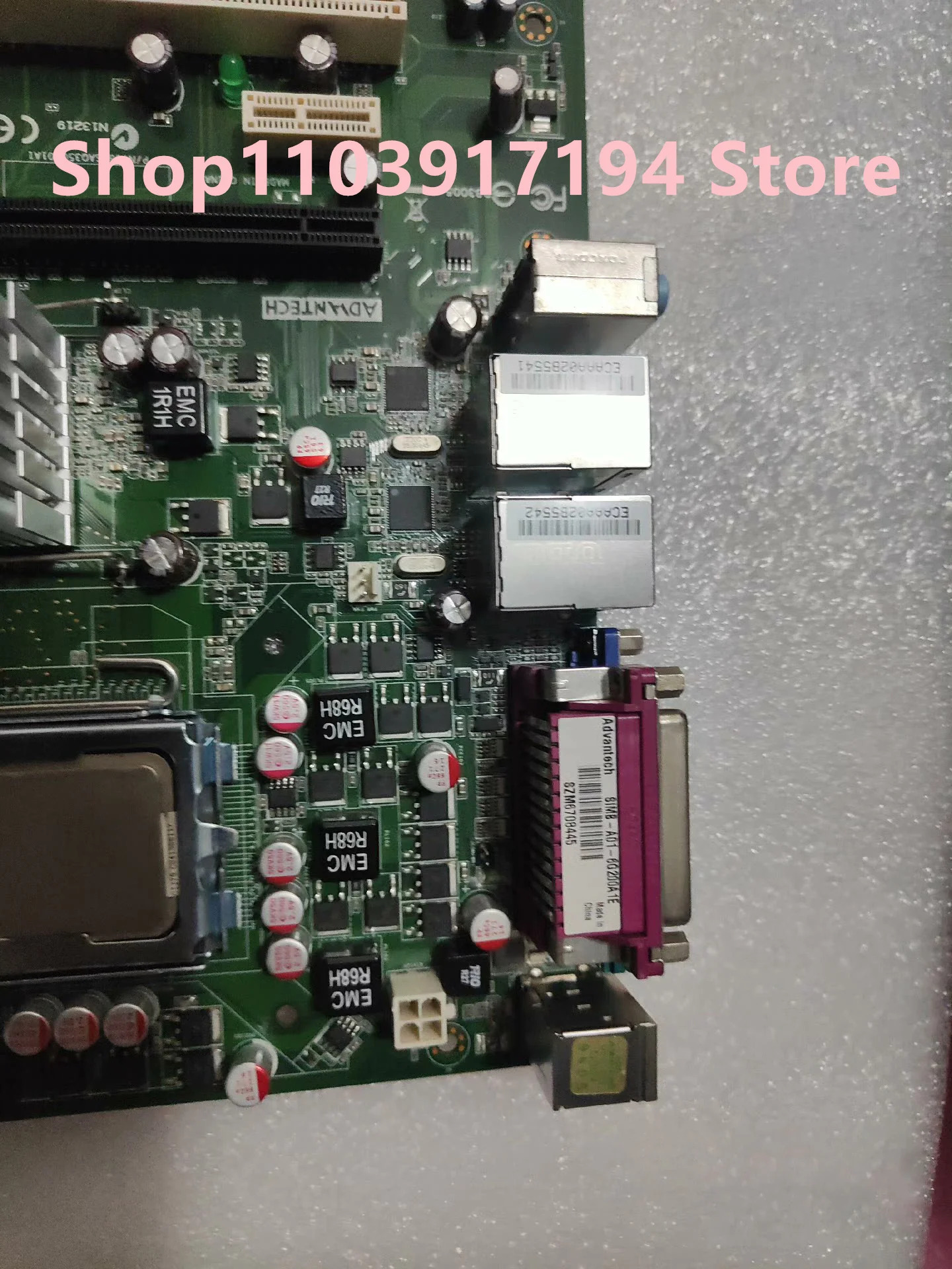 Advantech SIMB-A01 산업제어 마더보드 더블 기가비트 네트워크 포트 SIMB-A01-6G200A