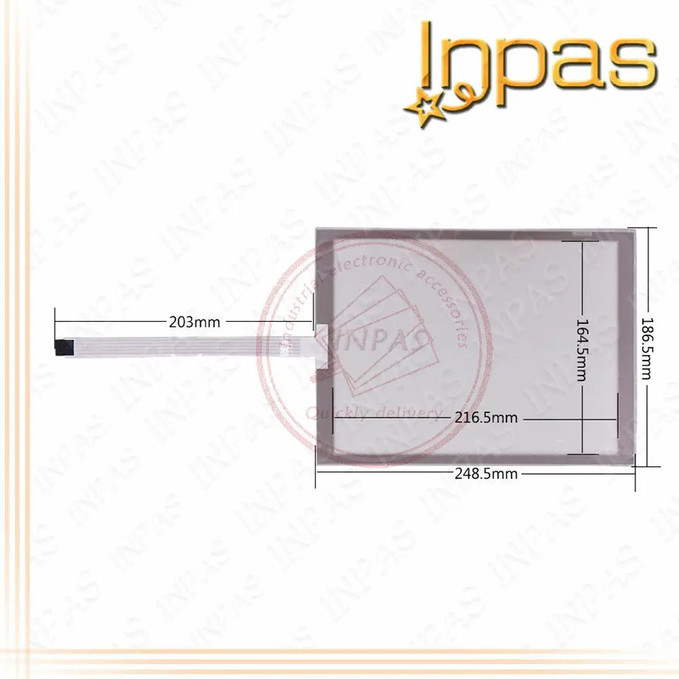 T104S-5RA003N T104S-5RA003N-0A18R0-200FH 터치 스크린 패널 유리용