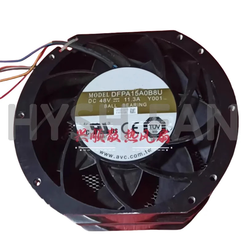 DFPA15A0B8U 48V 11.3A 17251 냉각팬 17 cm 알루미늄프레임 포함