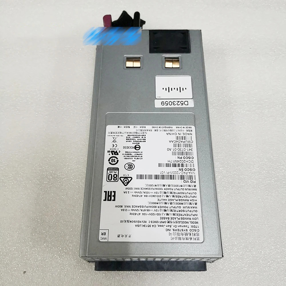 CISCO 전원공급장치 341-0730-01 1200W NXA-PAC-1200W-PI용