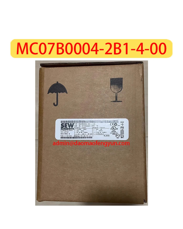 MC07B0004-2B1-4-00 인버터 전원 0.37kW/220V MC07B0004 2B1 4 00 신