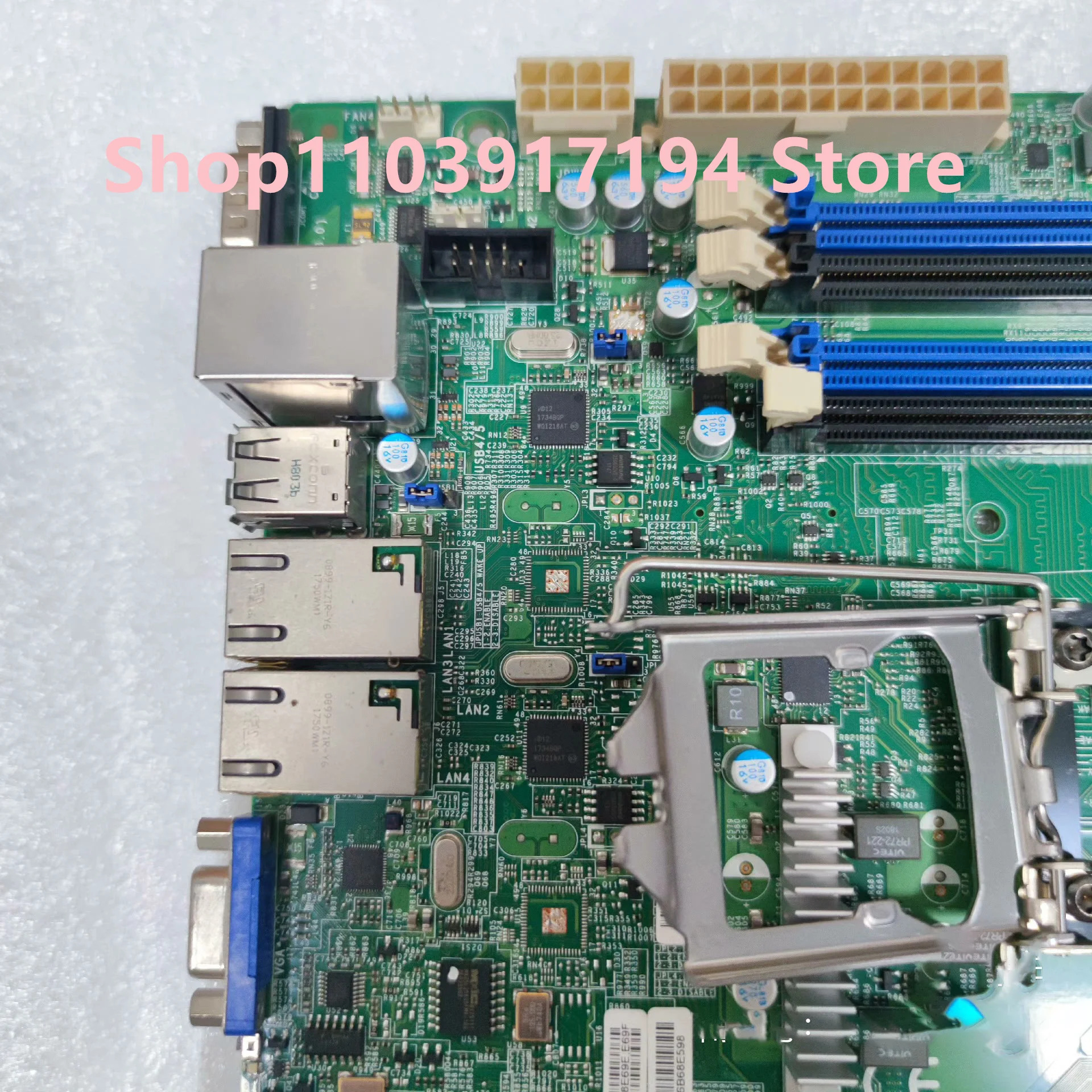 슈퍼 X10SLH-F 서버 마더보드 1150 핀 6 SATA 3.0 지지대 E3-1230V3