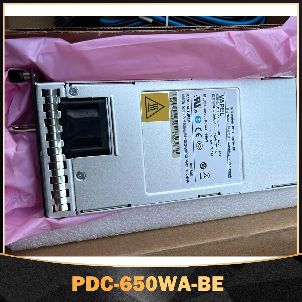 Huawei호환 S5720-PWR PDC-650WA-BE완전히 리퍼된 650W POE 스위치 전원 모듈