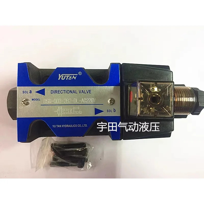 유압 솔레노이드 밸브 DSG-G03-2B2/2B2B/2B3B-DL/LW-24V 220V