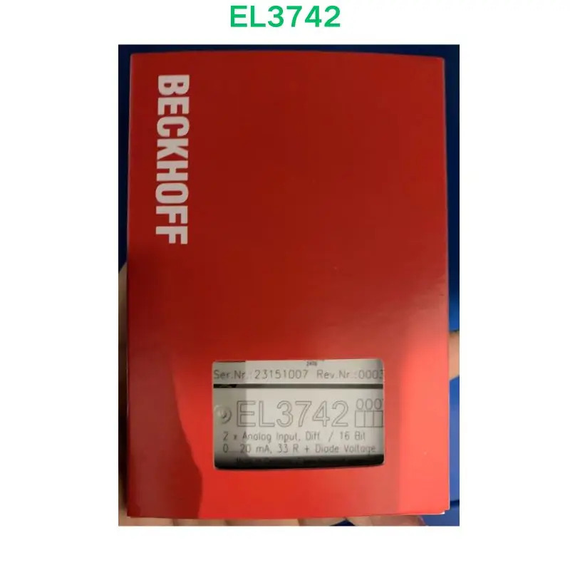 Beckhoff 모듈 EL3742 신
