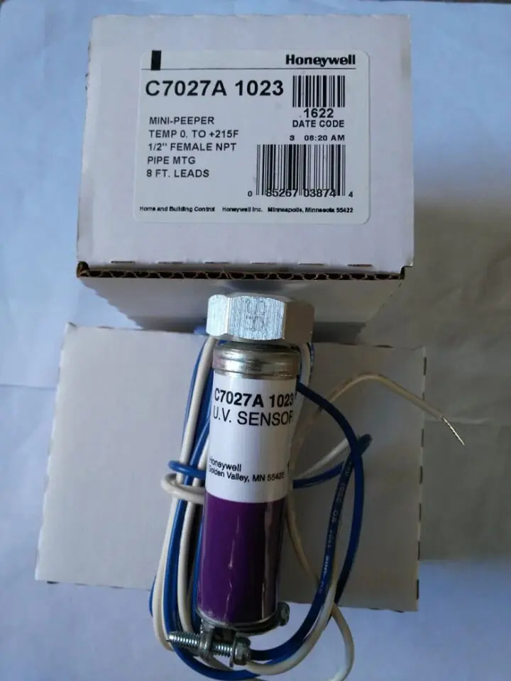 Honeywell 미니 peeper 자외선 화염 감지기 C7027A1023 신