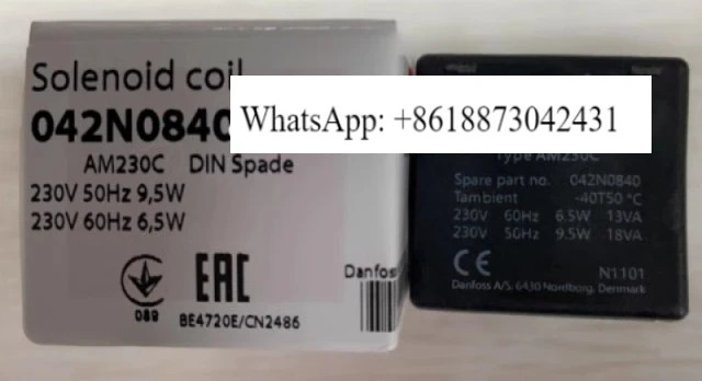 솔레노이드 밸브 코일 042n0823/0840/0843/0848/7427/7501 원본.
