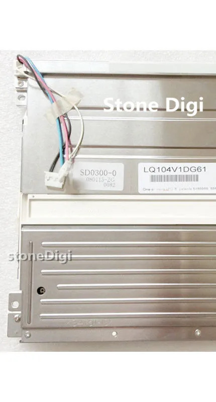 산업 장비LCD 디스플레이 스크린 패널 오리지널 등급 A LQ104V1DG61 10.4 인치
