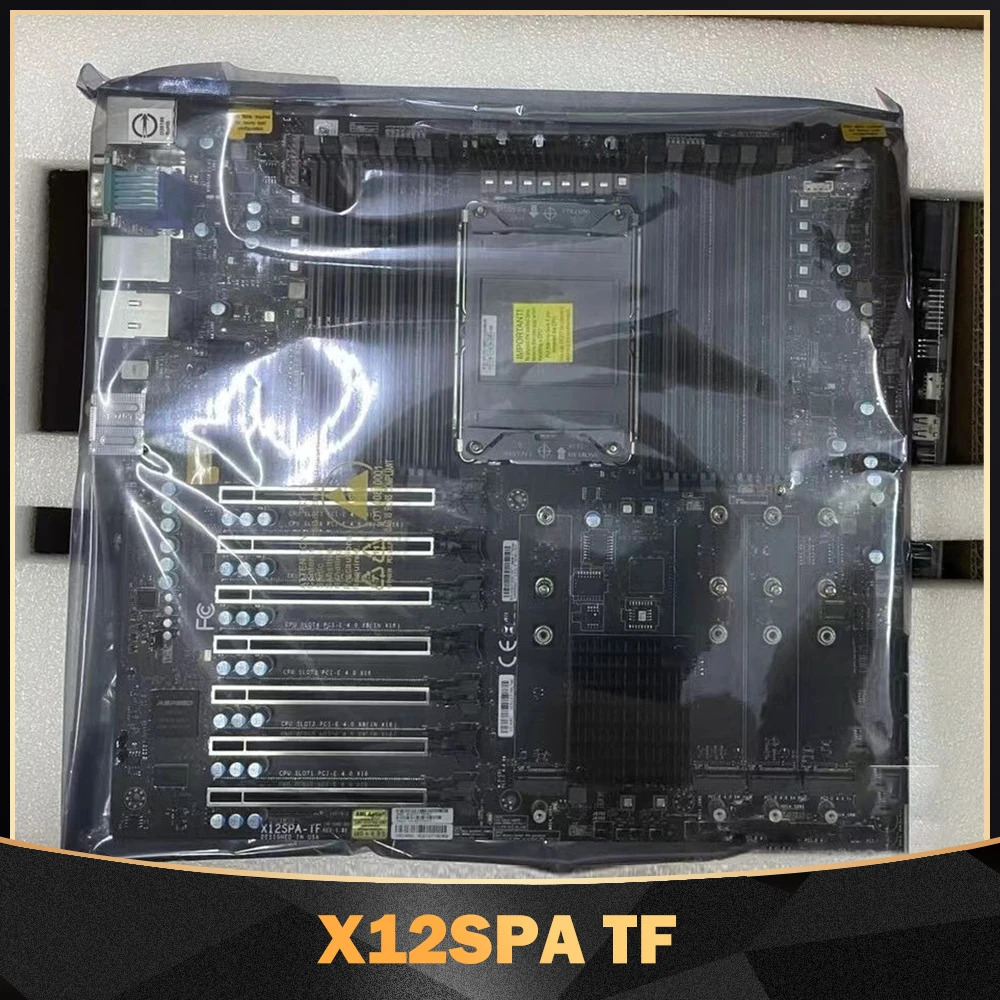 슈퍼마이크로 워크스테이션 마더보드 Xeon W-3300 프로세서 PCI-E4.0 LGA-4189 DDR4X12SPA TF