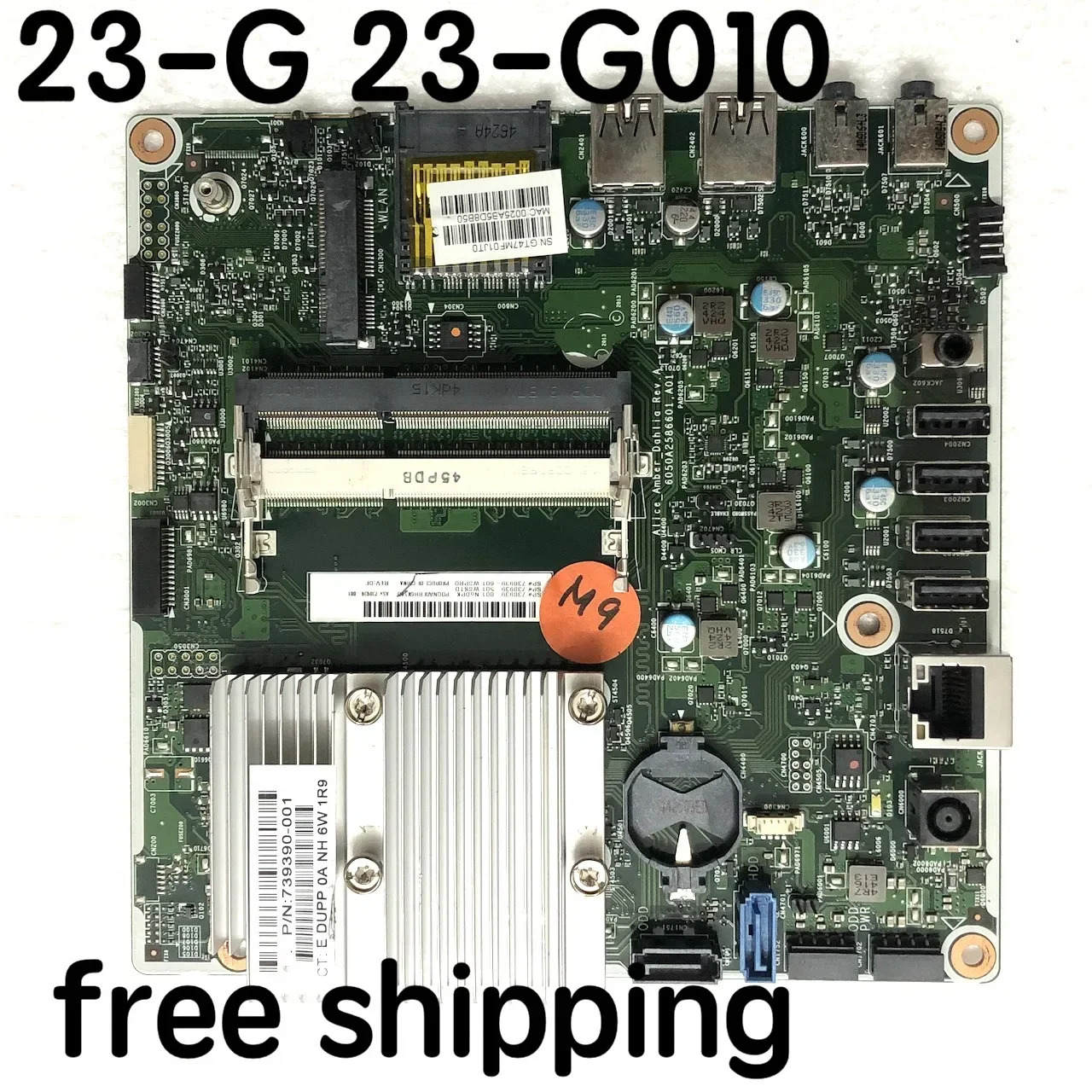 730939 -001 hp호환 23-G 23-G010 AIO 마더보드730939 -501 메인보드 완전 작동 리퍼