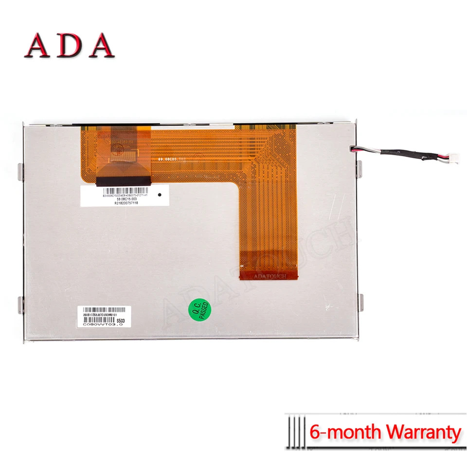 AUO LCD 디스플레이 패널 C080VVT03.0 C080VVT03 S503