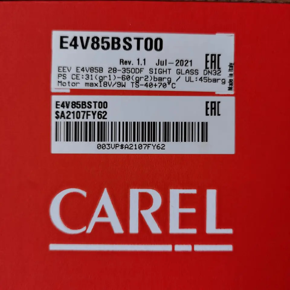 이탈리아 CARLE 전팽창 밸브 E4V85AST00---E4V85BST00