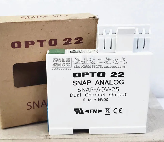 SNAP-AOV-27 오리지널 OPTO22 Optu PLC 모듈 포장