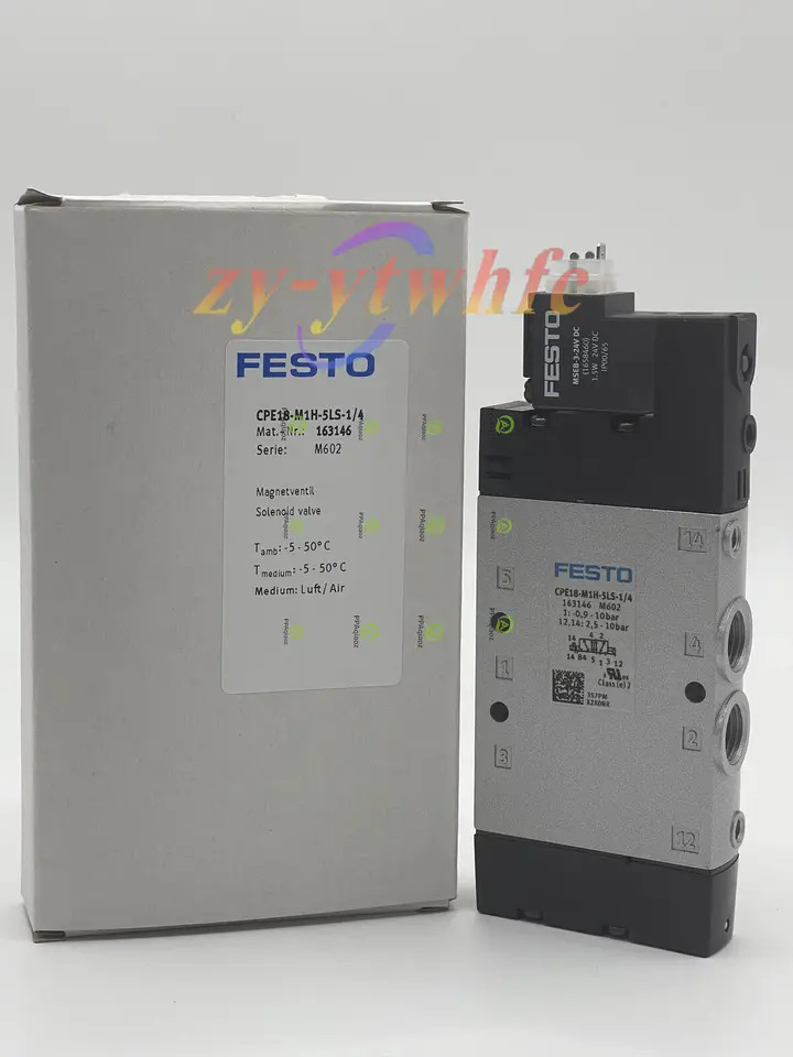 FESTO 솔레노이드 밸브 CPE18-M1H-5LS-1 4 163146신