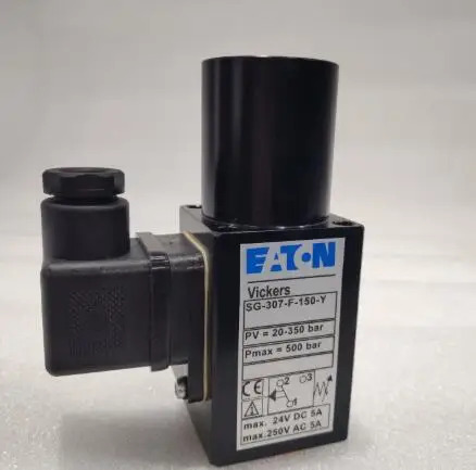 ETN 비커스 압력 릴레이 SG307-F-150-Y 스위치 SG-307-F-150-Y SG307-F-150-B PV 20-350bar Pmax 500bar 24V DC 5A 25