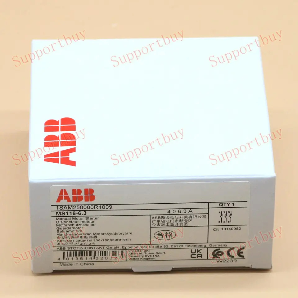 모터 스타터 MS116-6.3 4.0-6.3A