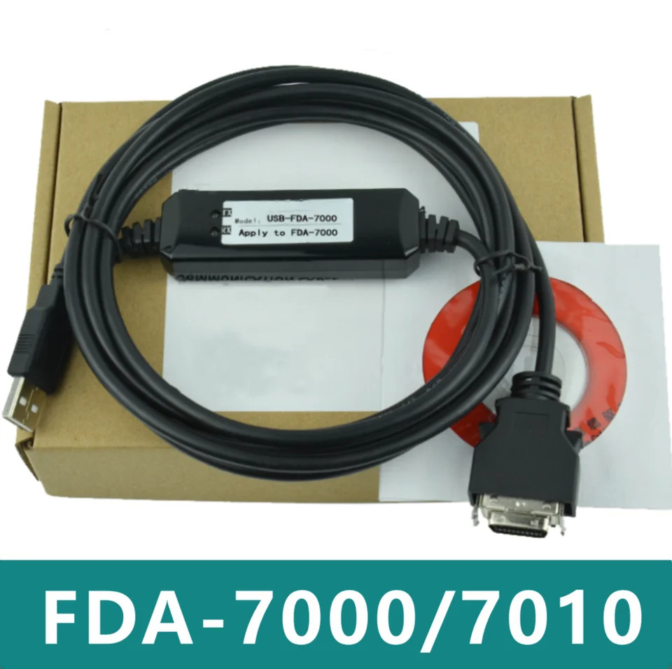 -7000/7010 서보 드라이버 통신 디버깅 다운로드 데이터 USB 케이블