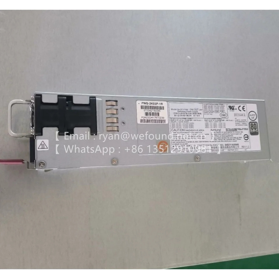 Supermicro 예비 전원공급장치PWS-706P-1R PWS-2K05A-1R PWS-1K69P-1R PWS-2K03P-1R 750W 1600W 2200W 1U
