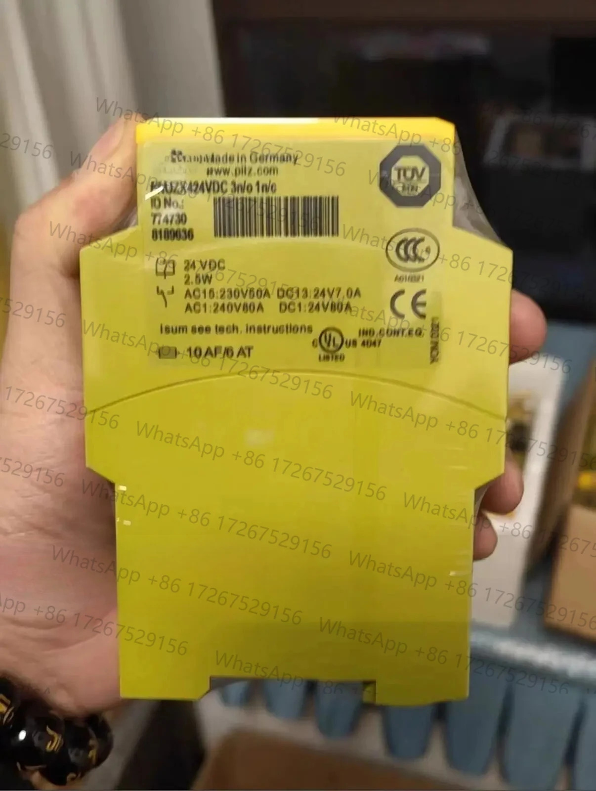 PNOZ X4 24VDC 3n/o 1n/c 안전 릴레이 모듈 774730 SC/