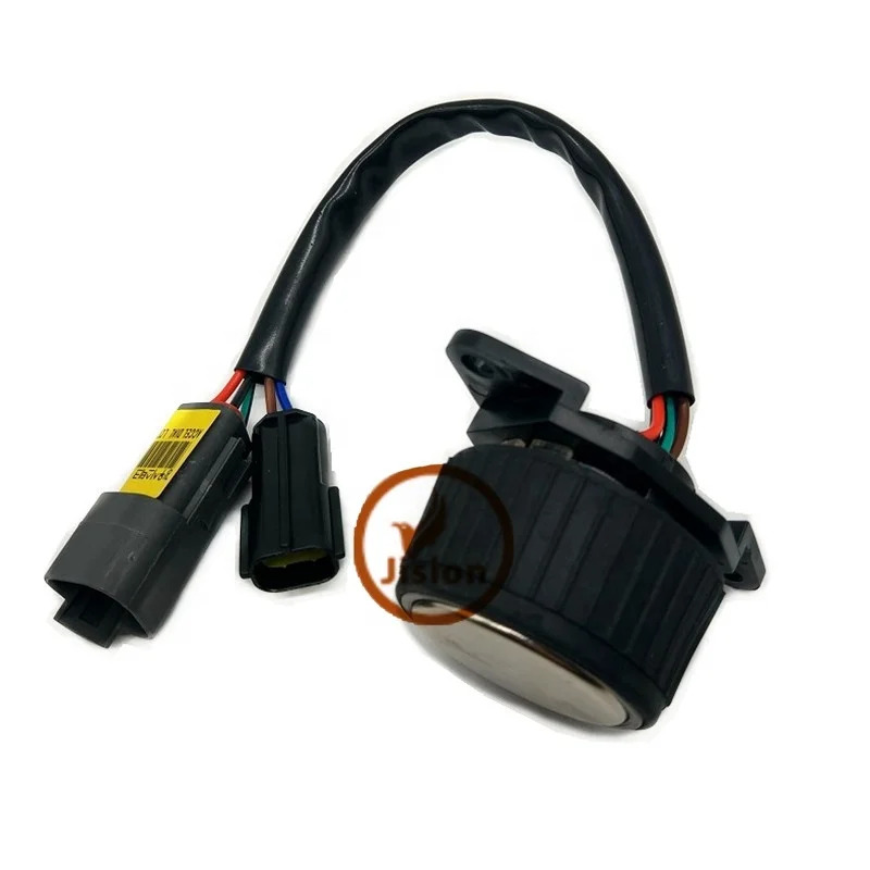 Jision R220-9SH R200-9 R210-9 굴삭기 스로틀 손잡이 Accel Dial Assy 21Q4-20812 정상