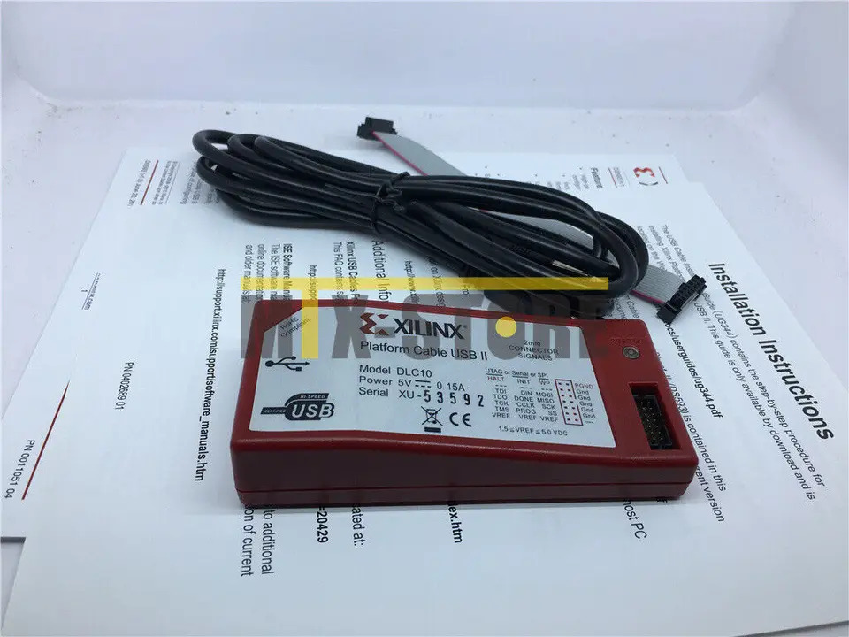 Xilinx 케이블 USB II HW-USB-II-G DLC10신