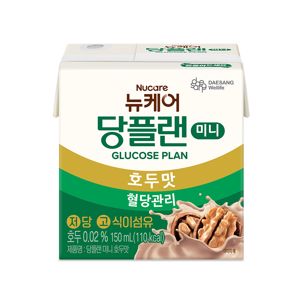 뉴케어 당플랜 미니 호두맛 당뇨영양식 150ml, 24개 이미지 2