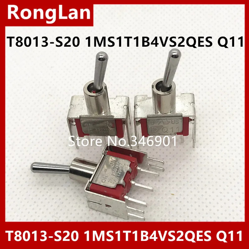 SA T8013-S20 핀 싱글 삼각대 소형 토글 스위치 Q11 델리 웨이 1MS1 2 트렌치 M6.35
