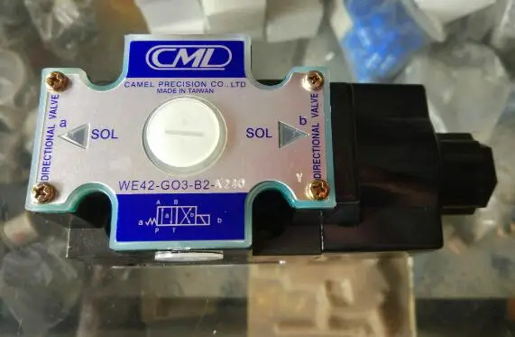 CML 솔레노이드 밸브 WE42-GO3-B2-A240 WE42-GO3-B11B-A240 WE42-G03-B2-A110 WE42-G03-B11B-DC24V 카멜 정밀 CO.LTD