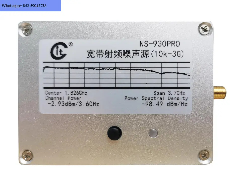 NS-930PRO 광대역 RF 백색 잡음 평탄도 저잡음 수치 측정 10K-3GHz