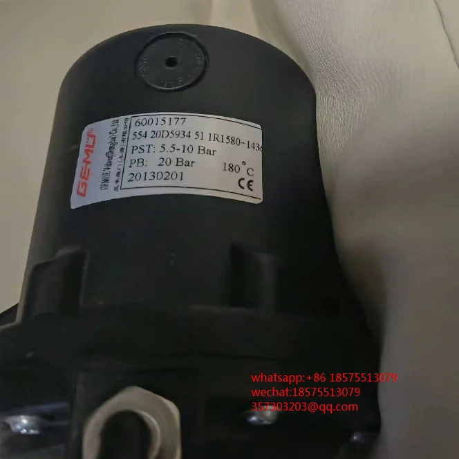 GEMU 60015177 공압 밸브 554 20D5934 51 1R1580 1436 5.5-10 bar 신