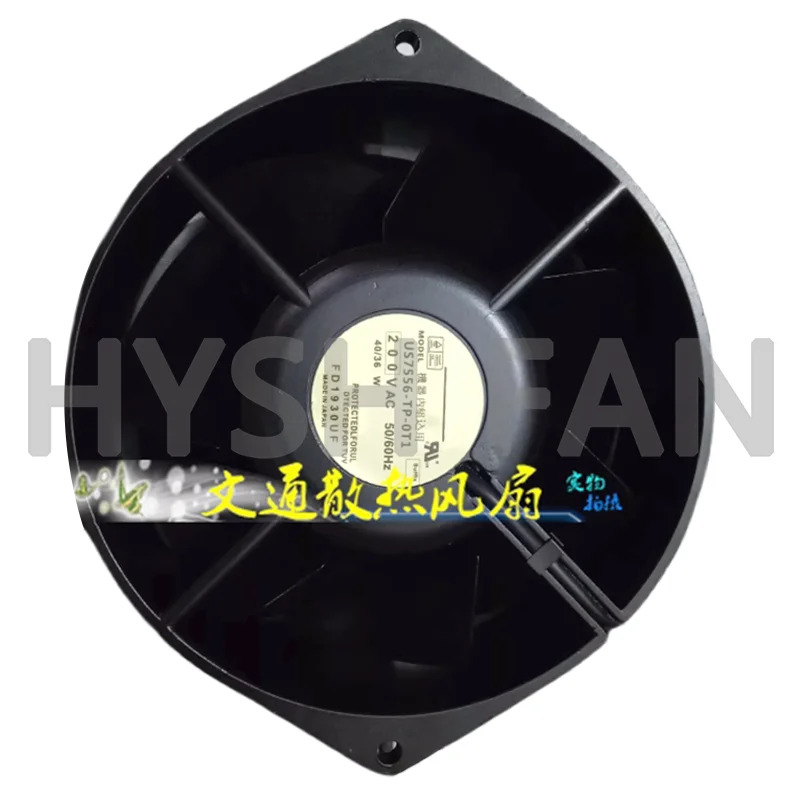 US7556-TP-0T1 금속 다리미 고온 냉각팬 17255 OT1 200V 40 W 36W