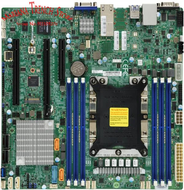 Supermicro Micro 마더보드X11SPM-TF LGA-3647 Xeon 확장 프로세서 DDR4 10GbE LAN 포트 C622 를 통SATA3 6Gbps