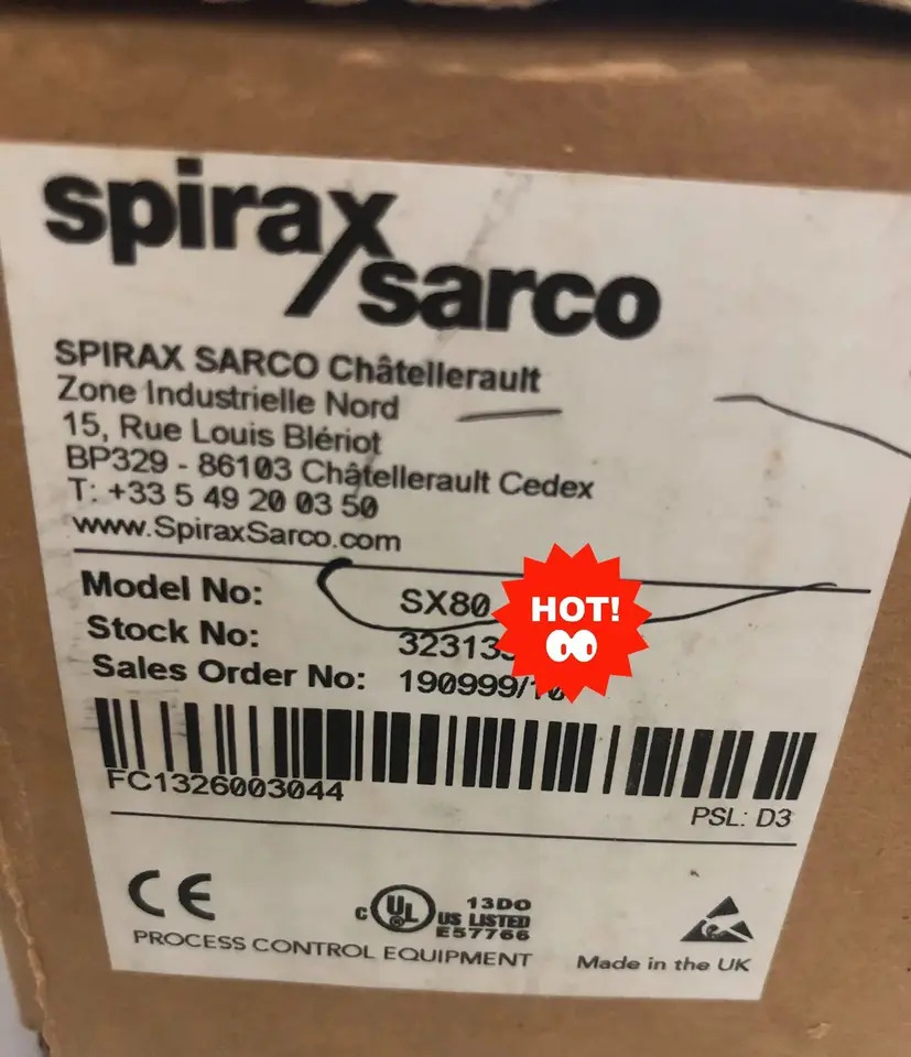 Spirac Sarco 측정 종류 프로세스 제어 장비 Sx80