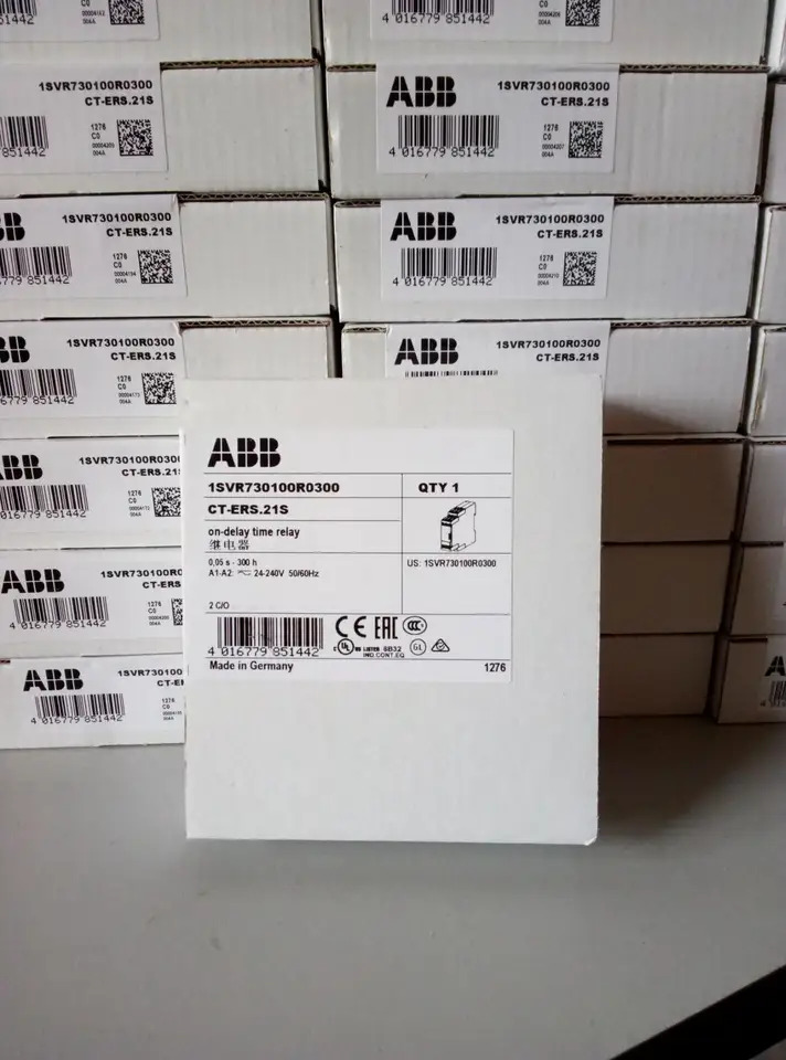 오리지널 ABB 타임 릴레이 CT-ERS.21S 24-240VAC/DC 10081682