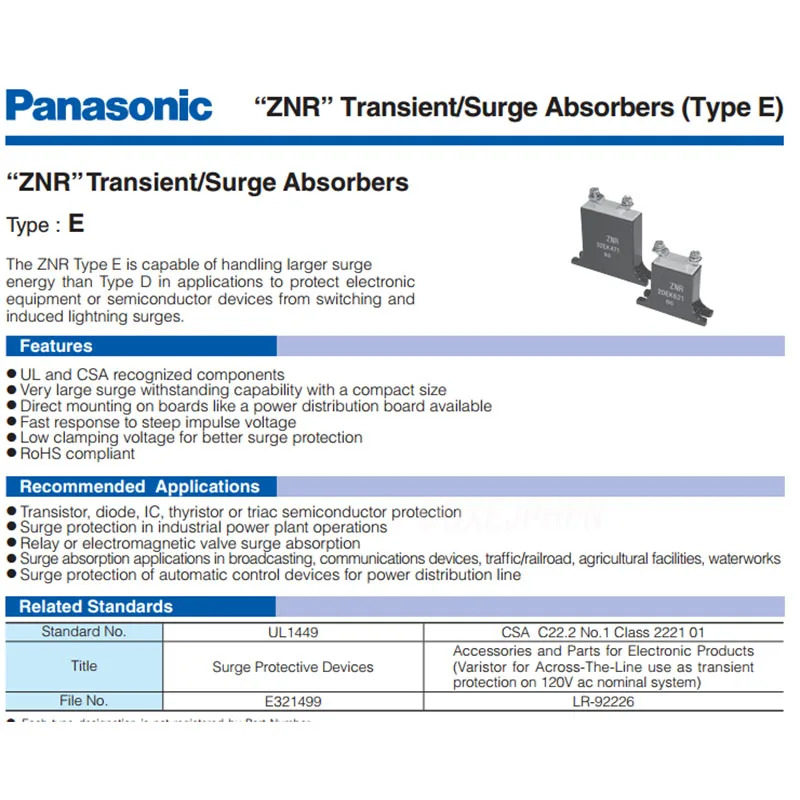 ZNR32EK471 ZNR 32EK471