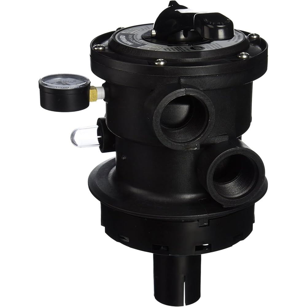 Hayward SP0714T Vari-Flo 7포지션 탑 마운트 멀티포트 밸브, 1.5인치 포트, ProGrid 및 DE 풀 필터용 1-1/2-Inch-FIP - 상품 이미지