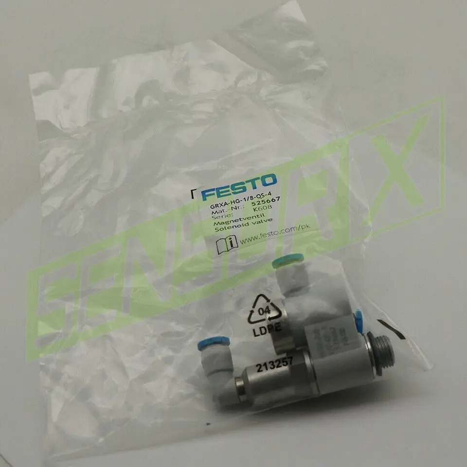 신 Festo GRXA-HG-1 4-QS-8 단방향 스로틀