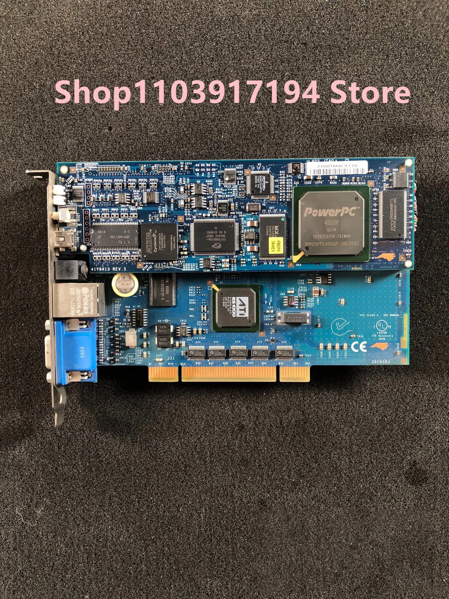 IBM서버 VGA 리모컨 카드 PCI 그래픽 ES1000 PowerPC 405GP 39Y9593 41Y9413 44T1413