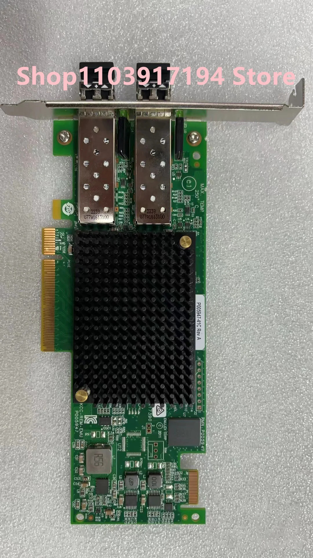 Emulex LPE16002 2 포트 HBA 네트워크 카드 FC93549353 16GB