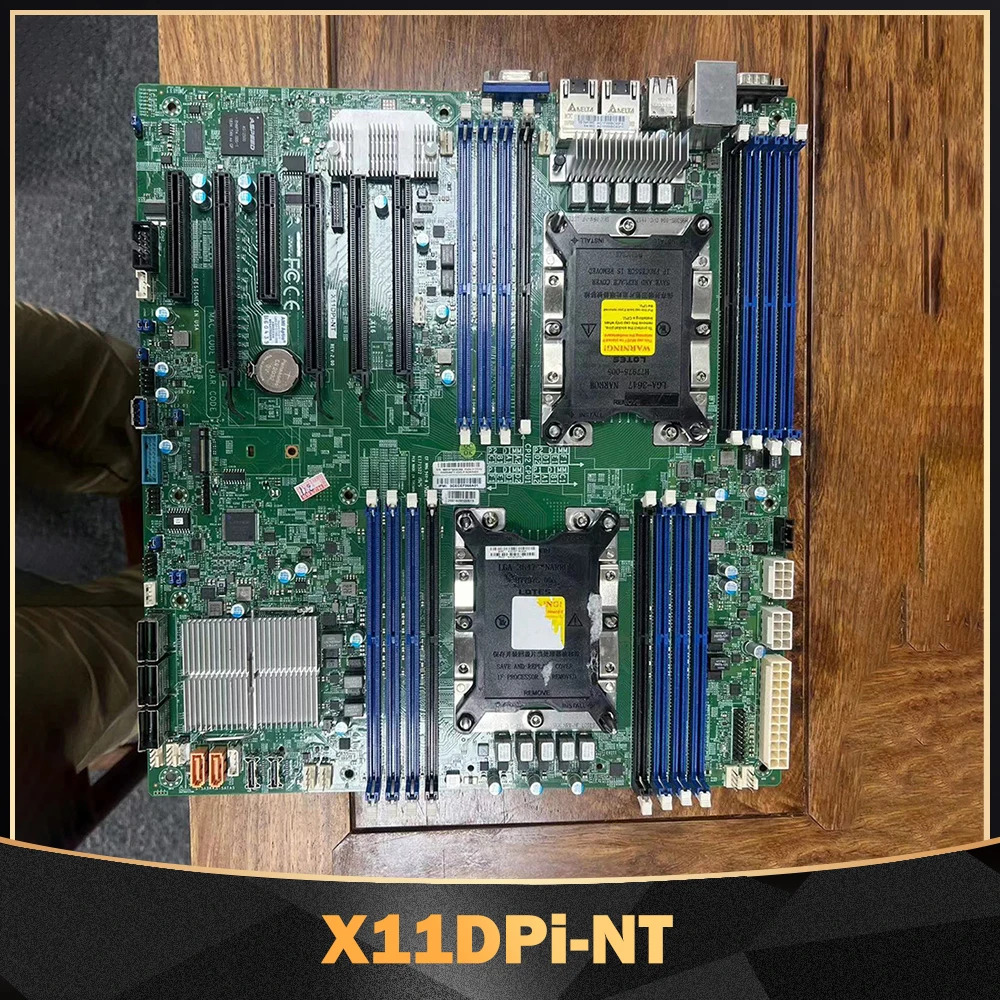 Supermicro 마더보드 DDR4 LGA-3647 Xeon 확장 프로세서X11DPi-NT
