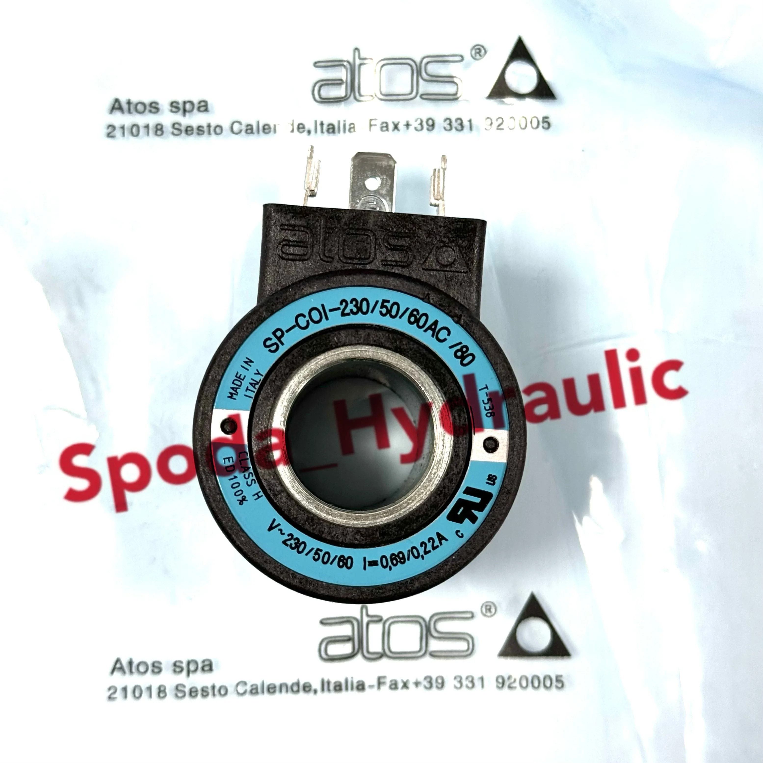 SP-COI-230/50/60AC 230 볼트 아토스 솔레노이드 코일 SP-COI-230/50/60AC/80 신