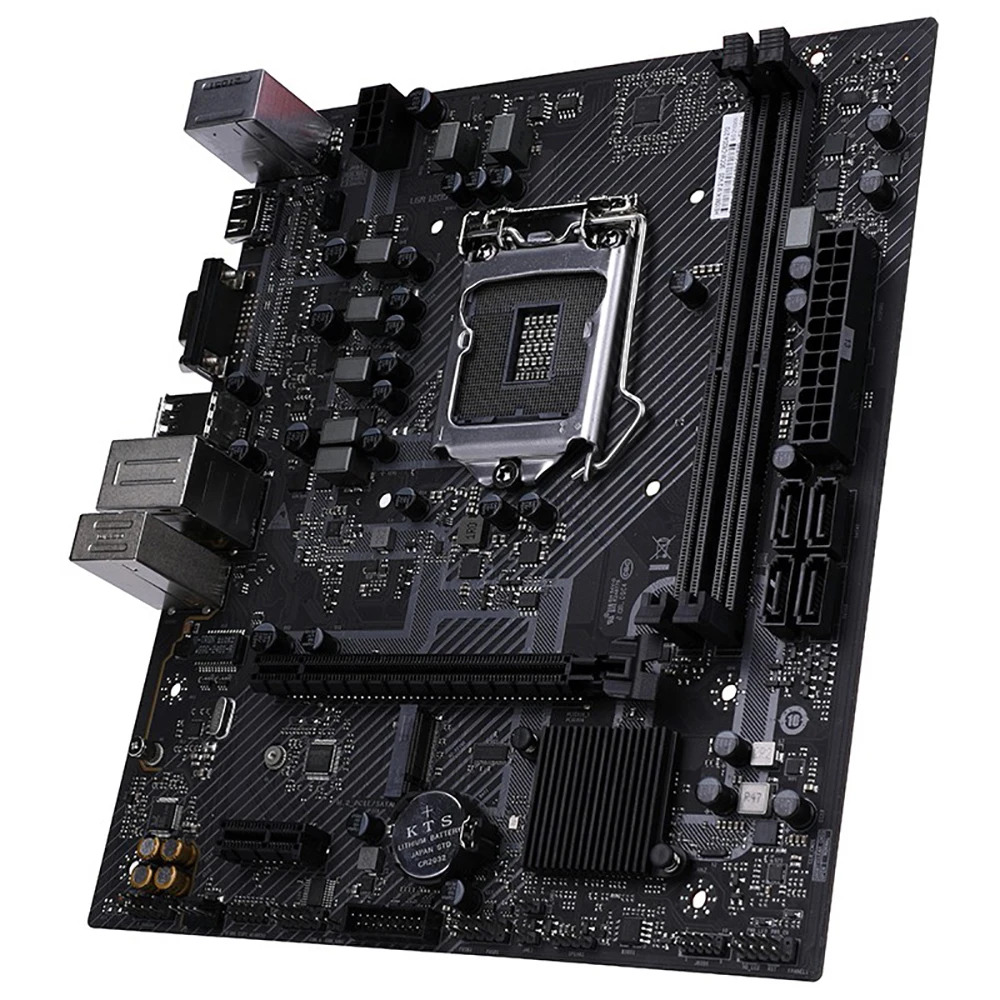 H510M-K M.2 V20 컬러풀 마더보드 LGA1200 DDR4 지원 10/대