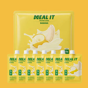 밀잇 식단관리 단백질 쉐이크 포켓형 바나나맛, 40g, 7개 맛있게 먹은 솔직 후기 - 상품 이미지 1