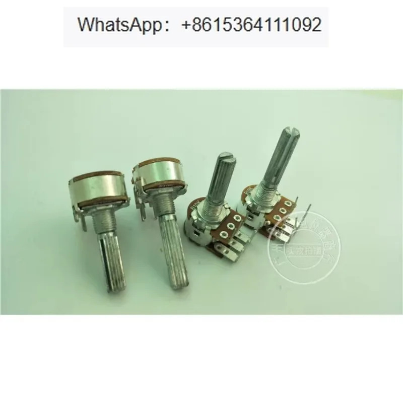 10Pcs 148 이내부 벤딩 발 전위차계 B10K 꽃 줄기 25MM 30MM 단계 41C