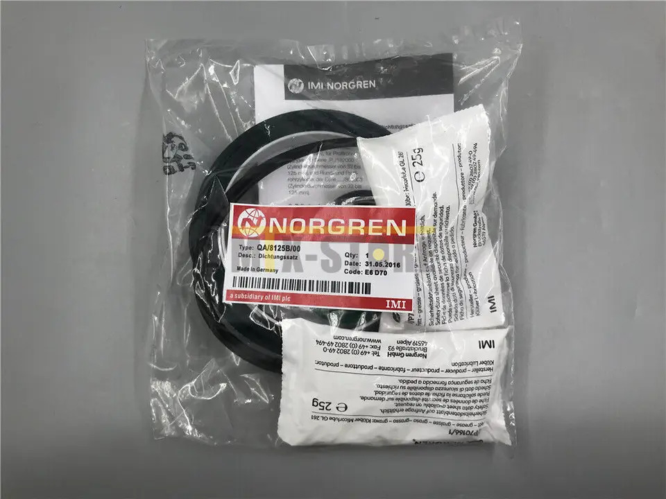 NORGREN 실린더 키트 QA/8125B/00 QA/8125/00신