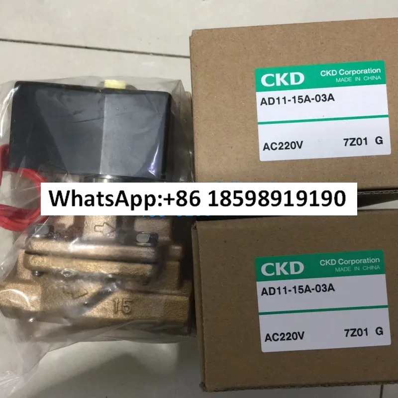 유체 솔레노이드 밸브 AD11-15A-03A-DC24V AC220V AC110V