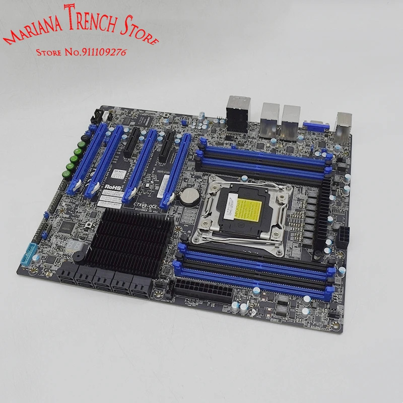 Supermicro 데스크탑 마더보드C7X99-OCE-F LGA2011 코어 i7 E5-1600 2600 V3 V4 프로세서 DDR4 PCI-E3.0