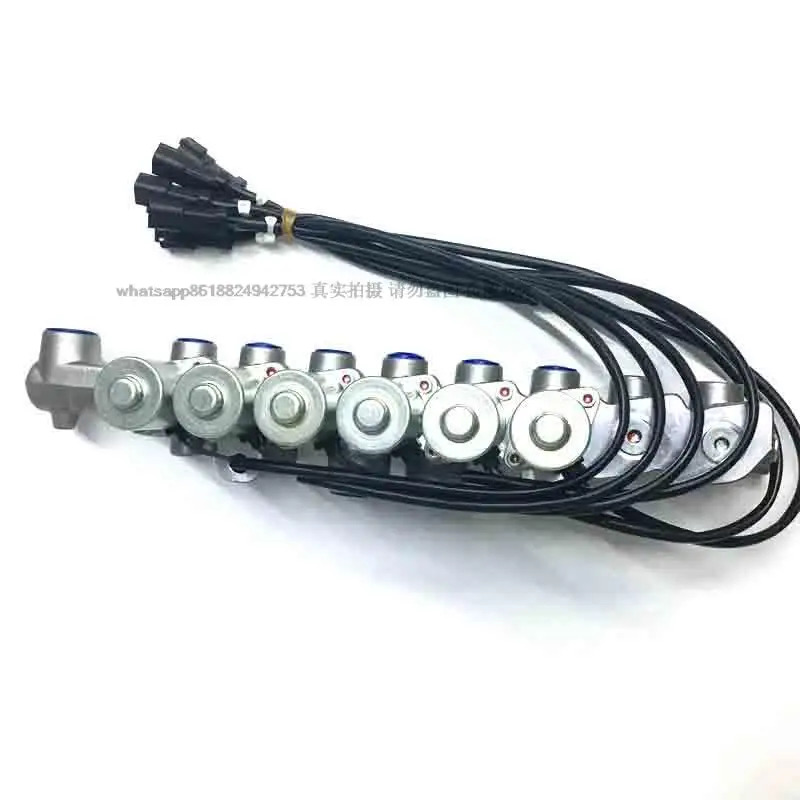 유압 펌프 어셈블리 굴삭기 부품 액세서리 솔레노이드 밸브 전체 세트 PC200-7 210-7 20Y-60-31212