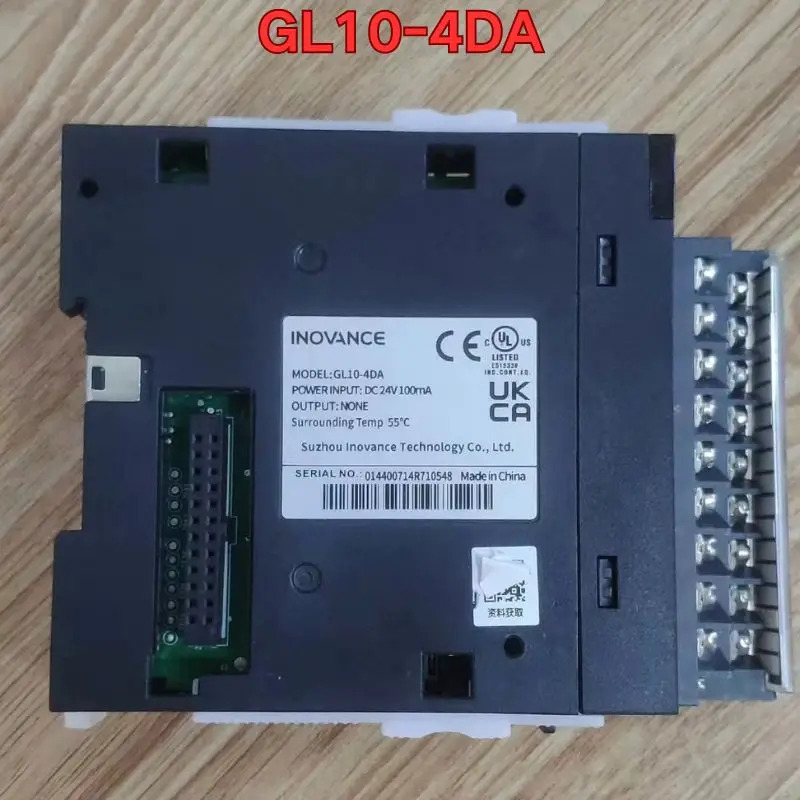 리퍼 PLC 모듈 GL10-4DA 정상 기능