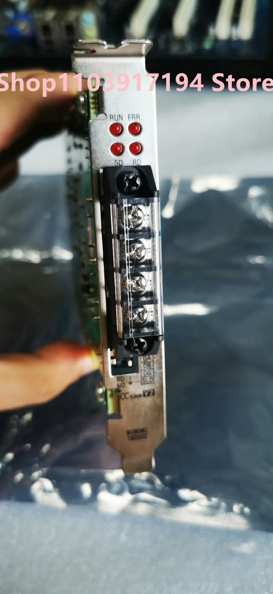 MITEUBISHI Q80BD-J61BT11N CC-link 통신 카드